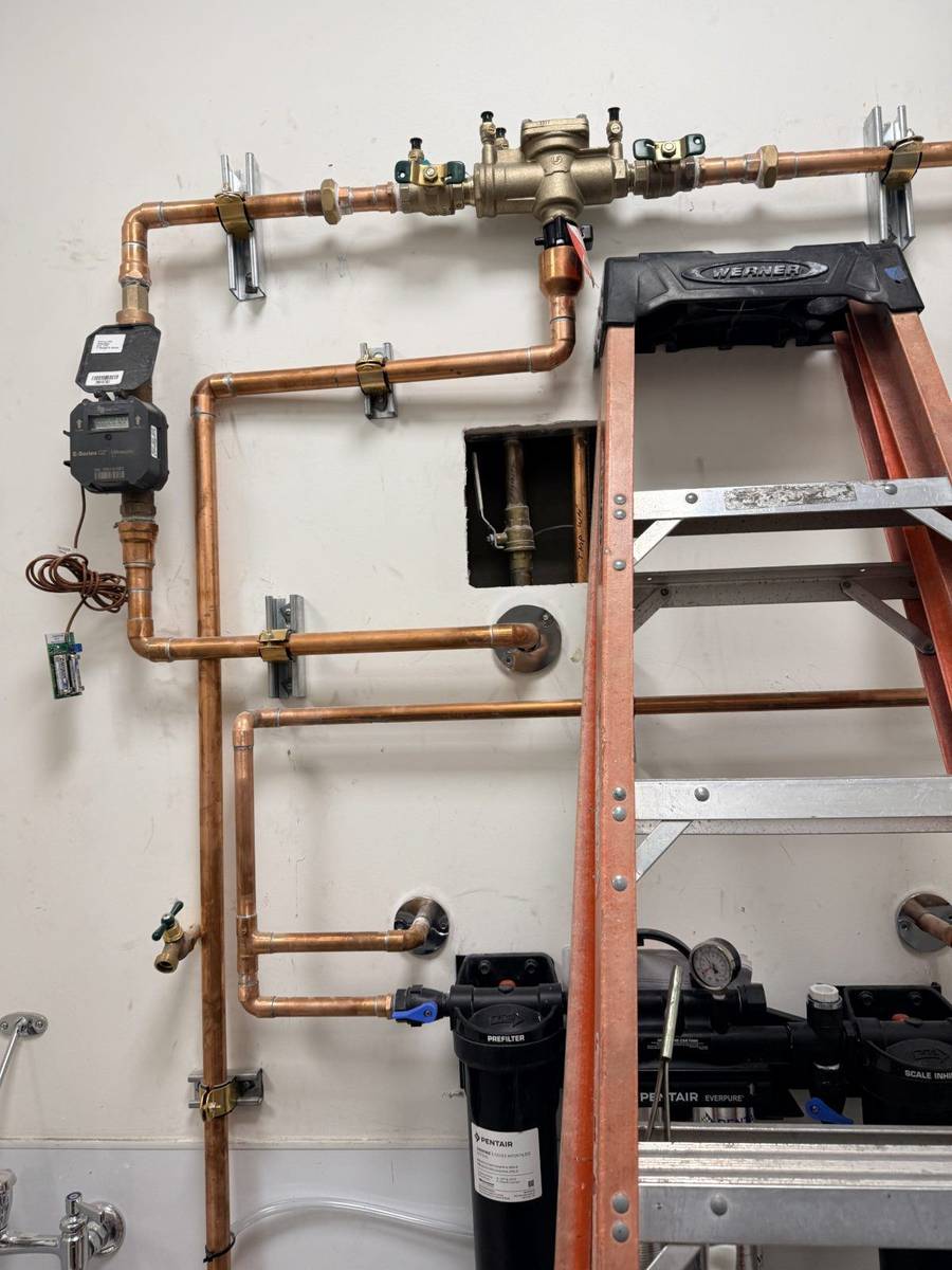 Backflow repair job